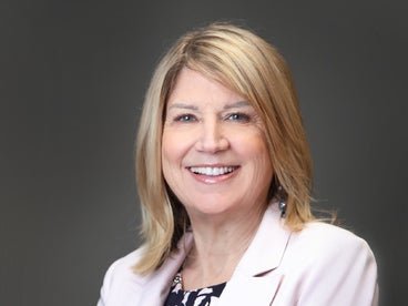 A headshot of CFO, Susan Berglund