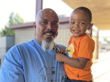 Ethan and his grandfather