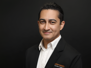 professional headshot of amin