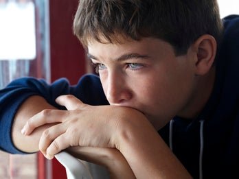 Young Man that looks upset