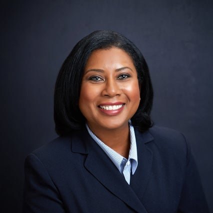 A headshot of CMO Kim Cohn.