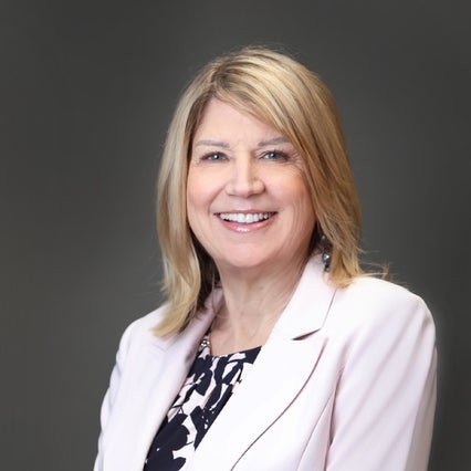 A headshot of CFO, Susan Berglund