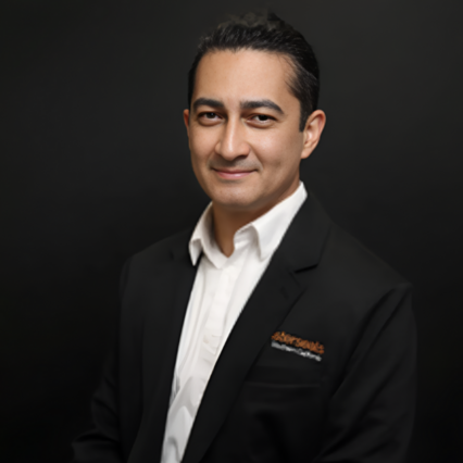 professional headshot of amin