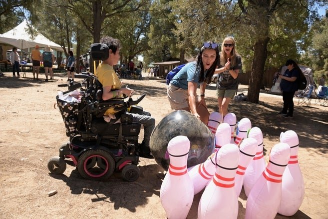 camp bowling